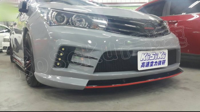 %【KoSoKu高速】 2014 15 16 11代 altis  前保桿 大包 側裙 後下巴 四.件式 塑膠