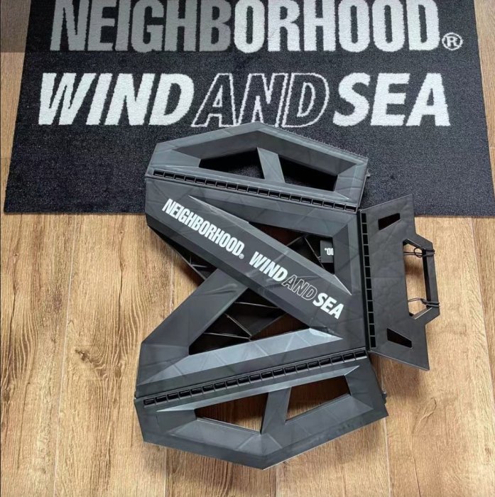 NEIGHBORHOOD - NEIGHBORHOOD NHWDS / P-STEPSTOOL  ポリプロピレ 希望商店】NEIGHBORHOOD NHWDS / P-STEPSTOOL 21SS SEA 攜帶摺疊