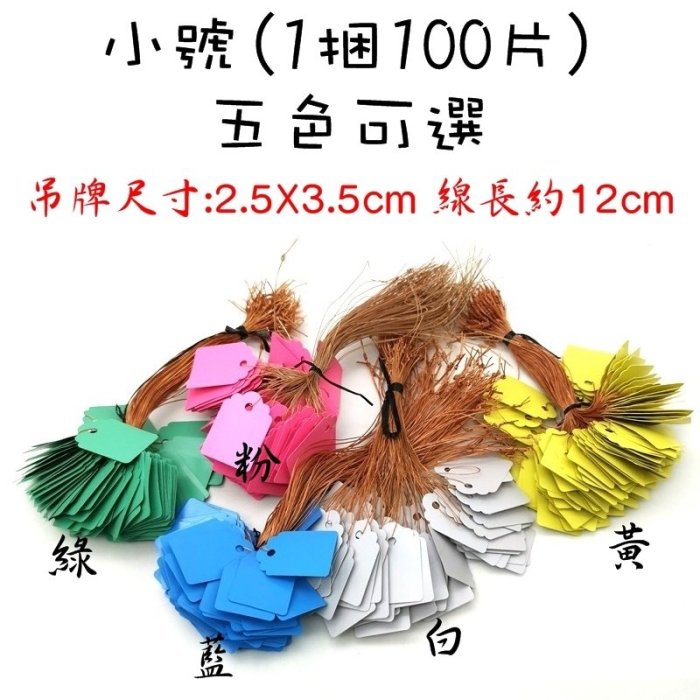 【珍愛頌】N073 PVC防水 (大號) 植物掛牌 100片 植物名牌 植物標籤 植物吊牌 花卉掛牌 花卉吊牌 多肉吊牌