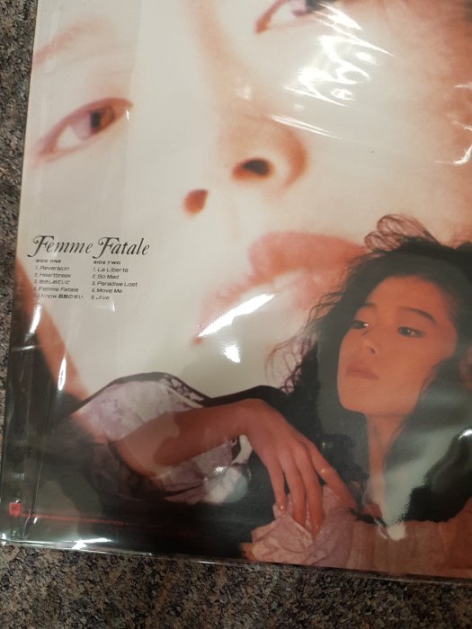中森明菜Akina nakamori 日版黑膠見本盤早期版Femme Fatale | Yahoo拍賣