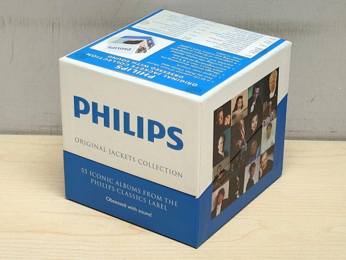 駱克二手古典CD】PHILIPS ORIGINAL JACKETS COLLECTION 55CD