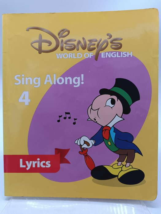 月界1S】Disney's WORLD OF ENGLISH－Sing Along 4．Lyrics〖少年童書