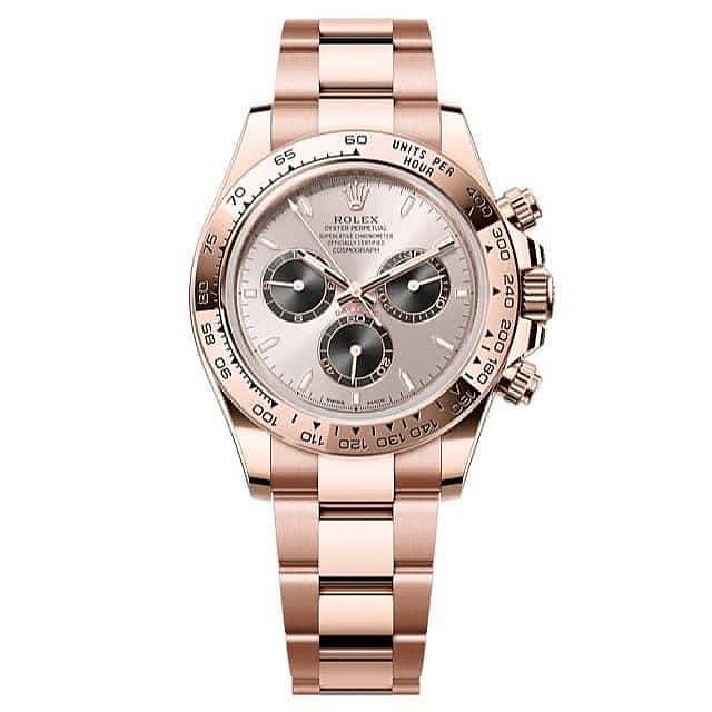 【玩錶交流】全新品 ROLEX 126505 Sundust 新款日亮金面盤 Daytona 玫瑰金 40mm 2025/6月