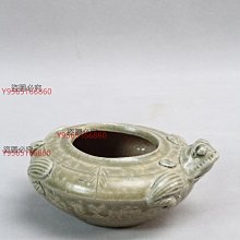 可議價越窯青瓷蛙型水盂。日本回流，文房用品，蛙型水盂造型很別