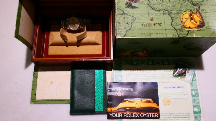 【搭時光機來的】近庫存新品R字頭ROLEX勞力士18039盒單全藏品( 18038 18238 18239參考)