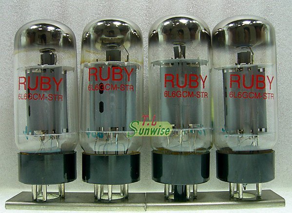 ＊真空管（ST管）6L6GA　４本＊ 真空管（ST管）6L6GA 4本＊ 真空管（ST管）6L6GA 4本＊ Yahoo
