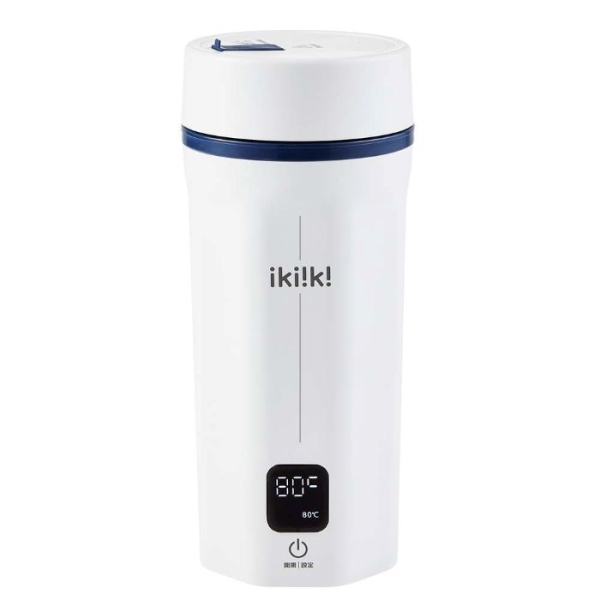 【ikiiki伊崎】國際電壓隨行快煮杯 白/綠 保固免運