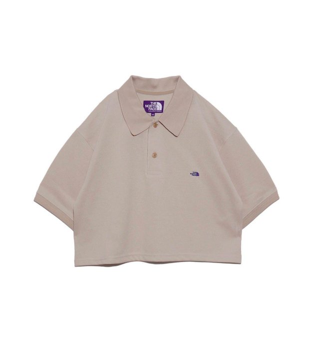 新品未使用Moss Stitch Field Cropped Polo THE NORTH FACE PURPLE LABEL Moss Stitch Field Cropped Polo