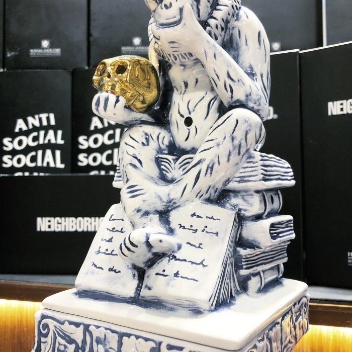 希望商店】 NEIGHBORHOOD BOOZE / CE-INCENSE CHAMBER 20AW 猴子線香座