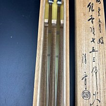 嚴選日本金工巨匠木村清齋純銀火著頭，132克原箱保留完美狀態。嚴選