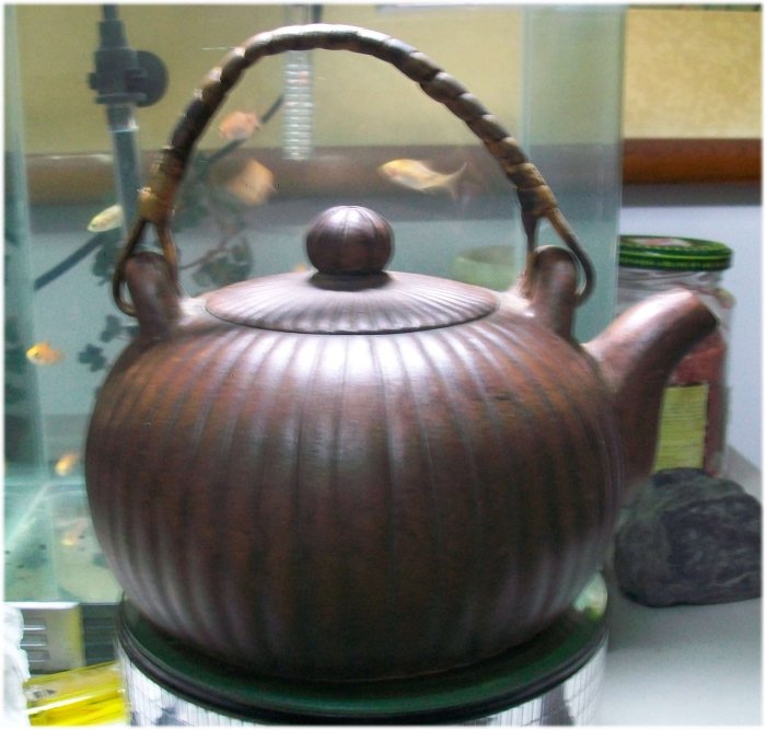 清代陳鳴遠五福堂監製南瓜提梁紫砂壺(喜歡出價詳談) | Yahoo拍賣