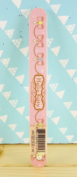【震撼精品百貨】Hello Kitty 凱蒂貓~KITTY指甲銼刀-粉蝴蝶結