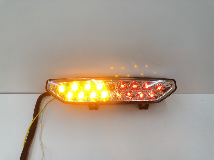 炬霸科技LED NINJA ZX 6R 07-08年GTR 1400 08-09年Kawasaki 尾燈方向燈