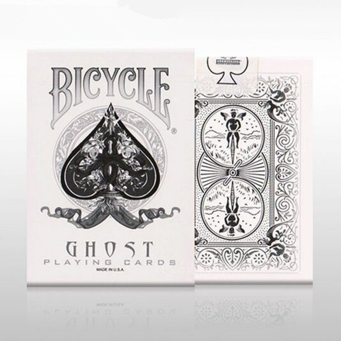 Bicycle White Ghost 白幽靈撲克牌BICYCLE白幽靈BICYCLE 白鬼撲克牌