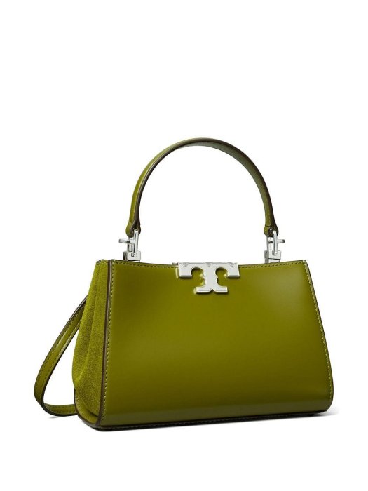 折扣預購】24秋冬正品TORY BURCH ELEANOR MINI SATCHEL 抹茶綠色皮革