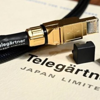 南港-傑威爾音響》Telegartner MFP8 IE Gold AUDIO Lan Cable發燒網