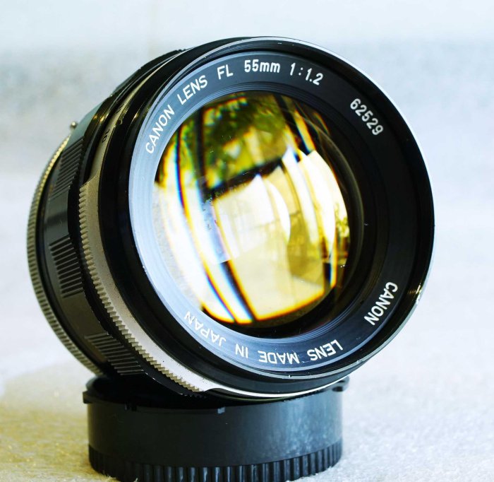 【悠悠山河】收藏級 大眼精 Canon FD FL 55mm F1.2 鏡組透亮 無刮無霉無霧無塵無霾無垢