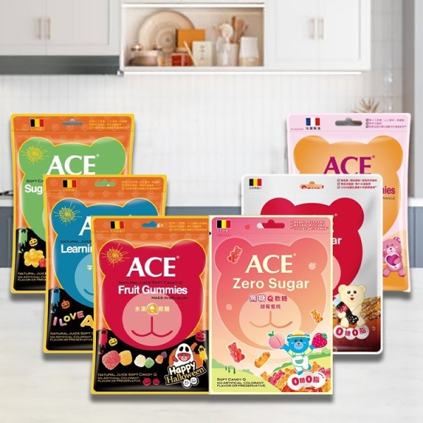 ACE Q軟糖 (1包) 【小三美日】DS017520 水果軟糖 糖果 零食 點心 軟糖