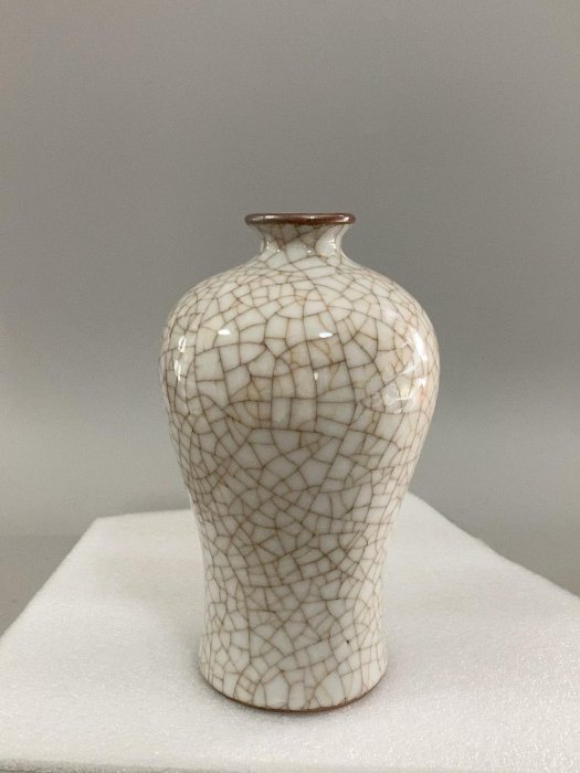 中国美術 哥窯 梅瓶 高22.5cm(HA395) 哥窯梅瓶古董梅瓶哥釉完整| Yahoo拍賣