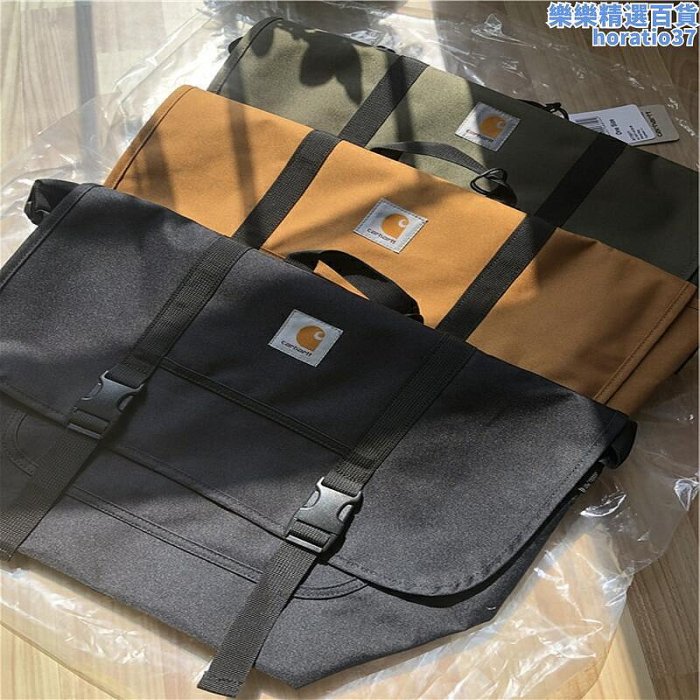 MAD姐卡哈特 WIP 郵差包單肩包工裝斜挎包 書包 揹包carhartt wip