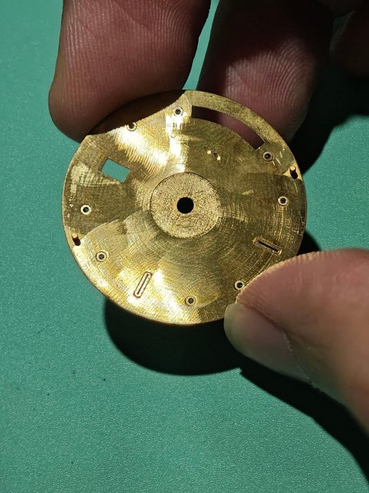 【單售面盤】ROLEX勞力士極罕見原裝漸層紅十鑽點!完美無暇原裝老面! ( 18038 18238 18048 18388...都可用)