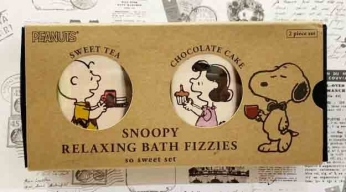 【震撼精品百貨】史奴比 Peanuts Snoopy~史奴比日本泡澡錠禮盒(2入)#06068