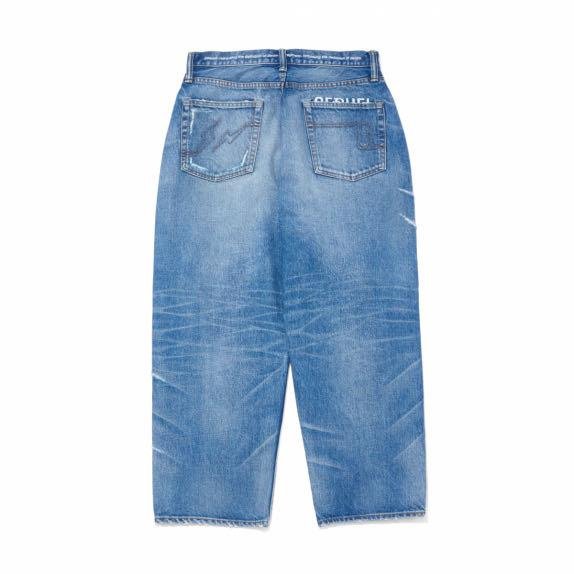 FRAGMENT x SEQUEL DAMEGE DENIM PANTS INDIGO 牛仔褲。太陽選物社SQ