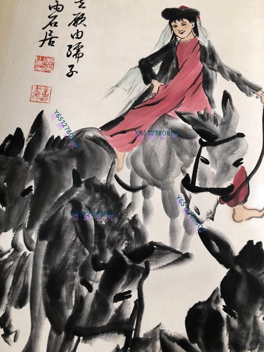 編號67【黃冑】人物，純手繪四條屏，260一套裱好尺寸高x寬180*50cm 畫
