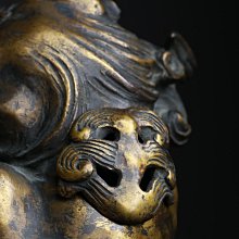 日本香爐獅香爐香薰爐藏六日本銅香爐二世秦藏六造塗金36 | Yahoo拍賣