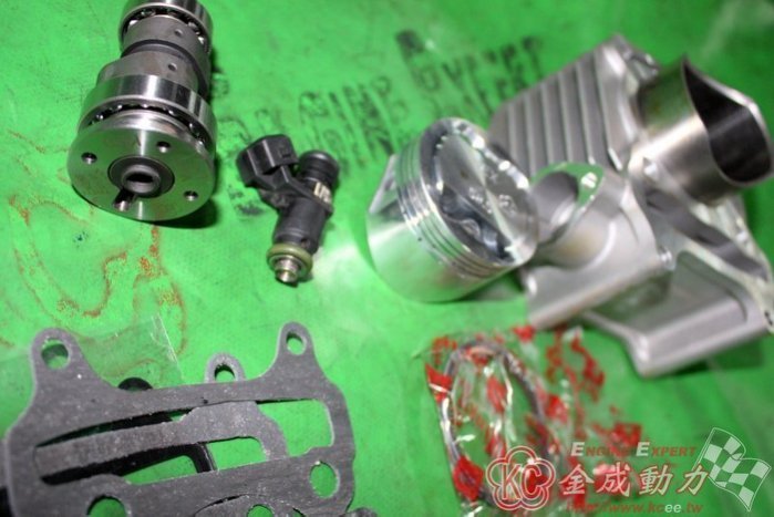魅力MANY/VJR110/100=LKC/LEA改56~59缸+高凸+噴油嘴流量設定=127~141cc直上套件組