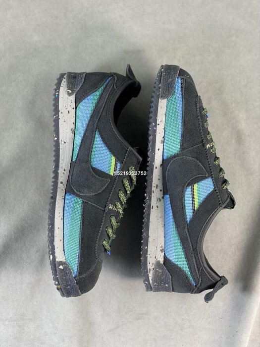 NIKE CORTEZ LOW 阿甘低筒復古經典休閒運動慢跑鞋 男女鞋 DR1413-001【ADIDAS x NIKE】