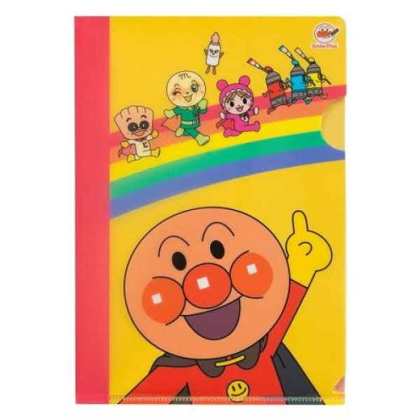 【震撼精品百貨】麵包超人 Anpanman麵包超人~ANPANMAN A5資料夾(麵包超人/彩虹) 日本製