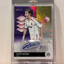 2026 Topps Finest UCC 義大利巨星 英薩吉 Filippo Inzaghi 親筆簽名/75 值得收藏