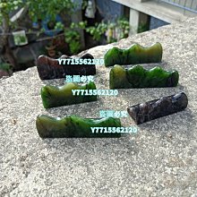 特價優惠]和田玉毛筆架成品，四碧玉兩帝王紫，光工費加拋光費就80多了