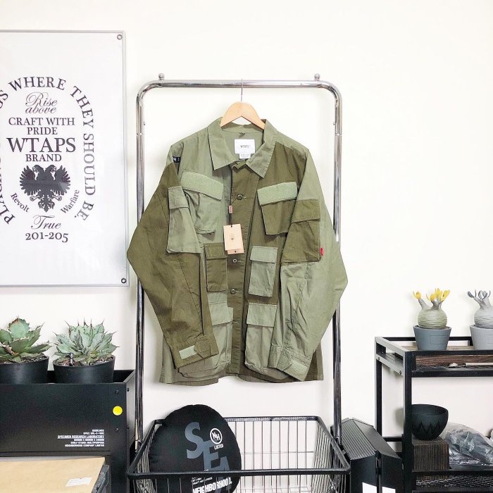 希望商店】WTAPS MODULAR SHIRT 17AW 經典十袋拼接軍衫| Yahoo拍賣