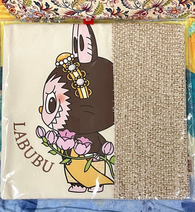 Pop Mart Labubu 泡泡瑪特泰國限定版帆布購物包