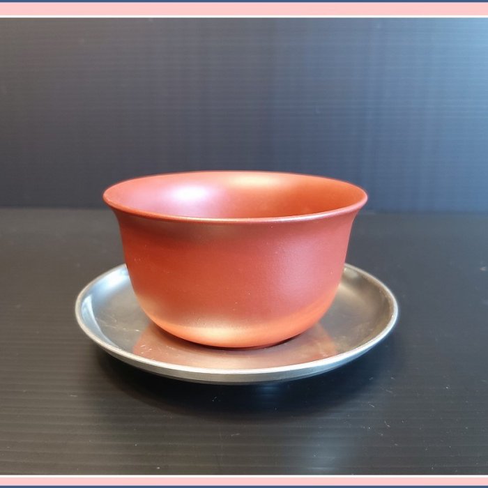 平安　邃古居　秦蔵六造　純錫　倣張萬順之作意　圓式茶托　五客　共箱　GR9455 平安 邃古居 秦蔵六造 純錫 倣張萬順之作意 圓式茶托 五客 共箱 GR9455