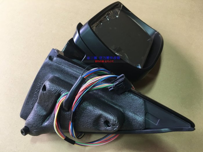 車之鄉 BMW E53 X5 電折後視鏡總成一對 , 有記憶 , 台灣製造