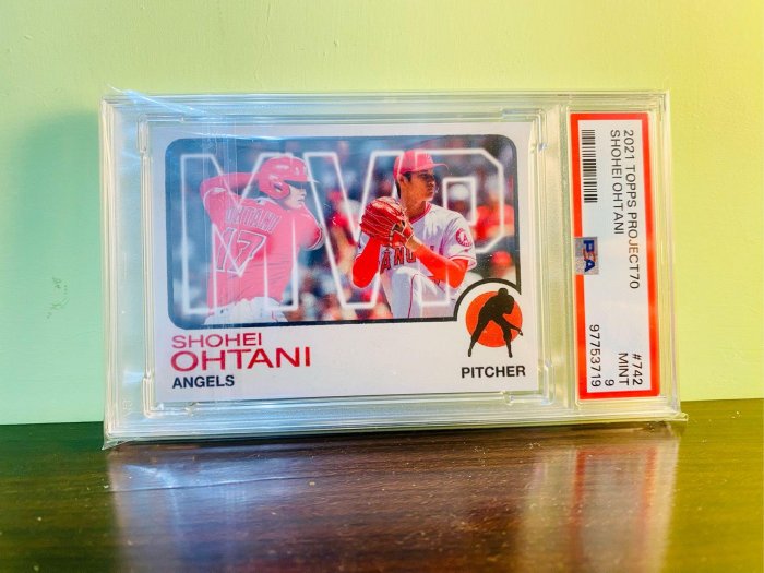 大谷翔平 2021 TOPPS PROJECT70 #483 PSA9 Topps Project70 Card