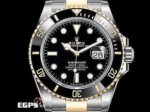 【永生流當品】2025年ROLEX 勞力士 126613LN 陶瓷框 126613 LN 半金黑水鬼 ZSH6613