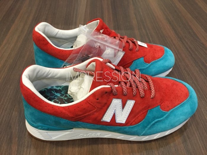 IMPRESSIONNEW BALANCE x Concepts 496 CM496CP 紅湖水綠麂皮3M