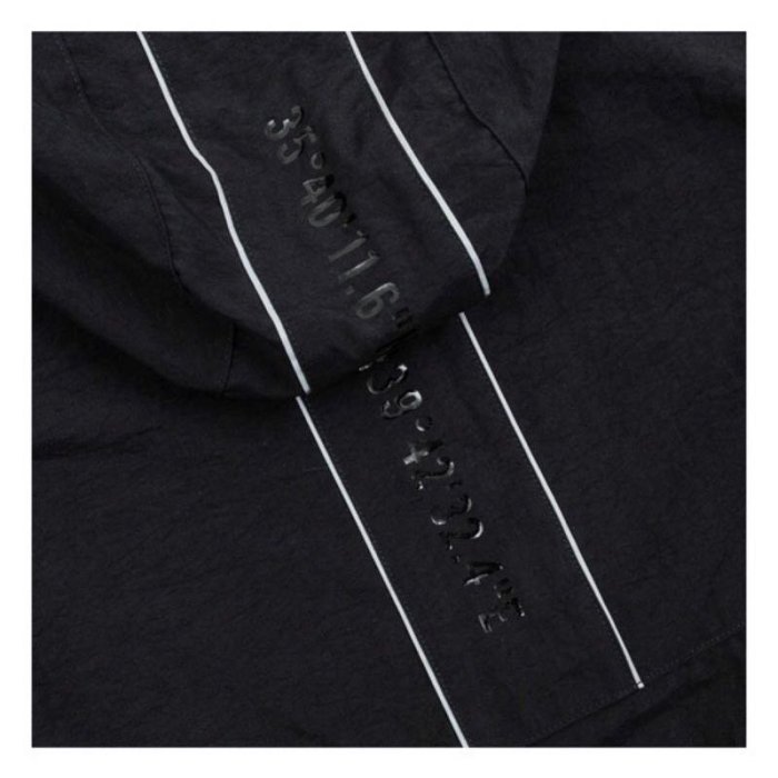 WTAPS DESIGN 19SS SBS /JACKET NYLON OXFORD 黑色衝鋒衣外套| Yahoo拍賣