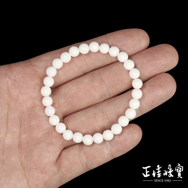 正佳珠寶】 白瑪瑙高品老礦白瑪瑙6mm 瑪瑙手珠| 其他珠寶品牌| Yahoo 