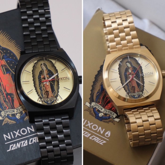 全新現貨Nixon Santa Cruz time teller 手錶聖母美式街頭復古