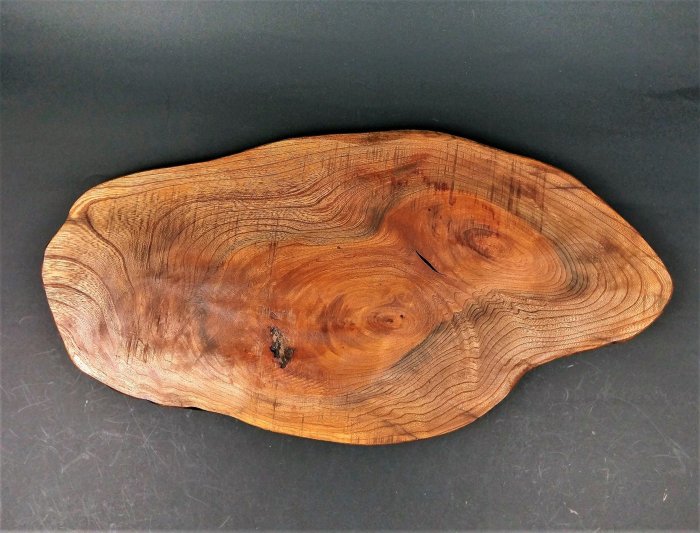 日本古民具/原木茶盤/花台/敷板/飾台/香爐台/茶台，長62公分≡≡ 溯源