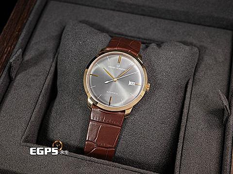 純銀盃　167g Girard Perregaux 1966 Full Calendar 40mm Steel Leather Strap