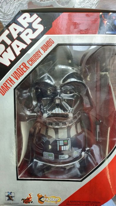 星際大戰絕版hot toys star wars Darth Vader 黑武士Chubby