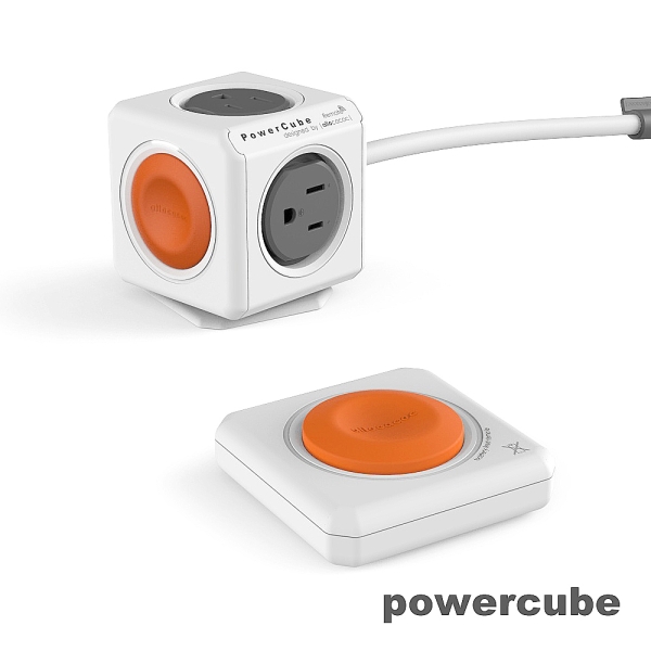 荷蘭PowerCube 擴充插座-遙控延長線1.5m 自動斷電保護 插座不打架 檢驗合格