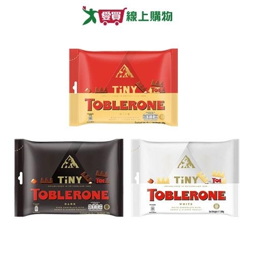 瑞士三角迷你巧克力系列(牛奶巧克力/黑巧克力/白巧克力)(200G/包)【愛買】