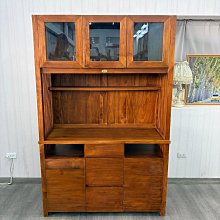 宏品全新二手家具電器 HM6415BAEJ*全新天然油歐式餐櫃*高低櫃 鞋櫃 沙發 電視櫃 書櫃 酒櫃 餐櫃 收納櫃 衣櫃 中古傢俱 床組床架床墊 冷氣空調